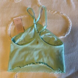Spiritual Gangster Mint Green Crop Top
